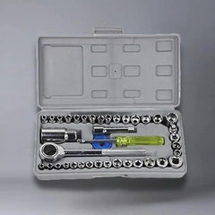 Screwdriver Tool Kit-Multipurpose 40 in 1 Screwdriver Socket Set and Bit Tool Kit Set