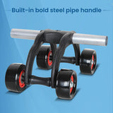 Wheel Ab Roller core Steel Handle With Knee Mat