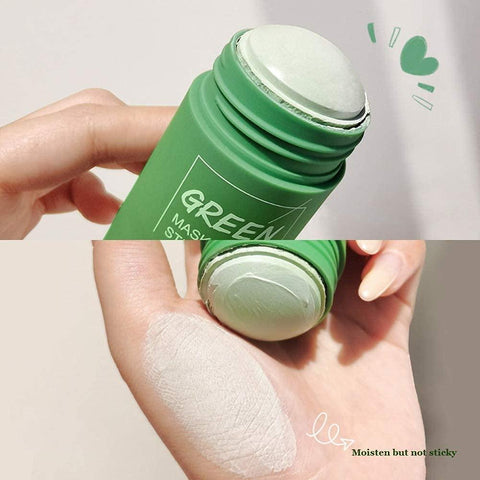 Green Tea Herbal Mask Stick Cream for Removes Blackheads