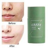 Green Tea Herbal Mask Stick Cream for Removes Blackheads