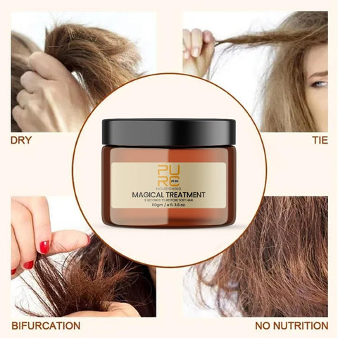 PURE MAGICAL TREATMENT 5 Second to Restore Soft Hair 110gm Pack of 1