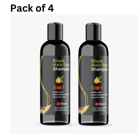 Black Hair Shampoo 100ML Each_pack Of 4